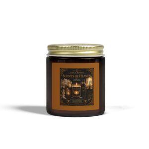 SCENTS OF HEAVEN™ Lavender Candle | Premium Coconut Apricot Wax Candle | Luxury Relaxation Candle by Wick & Harbor